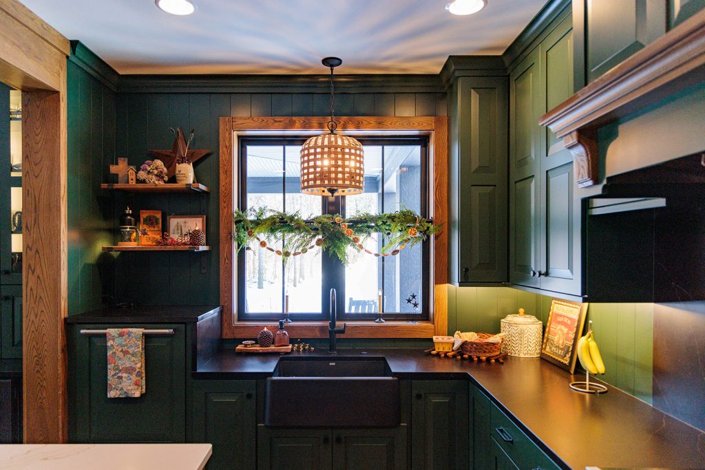 Gather Green kitchen sink